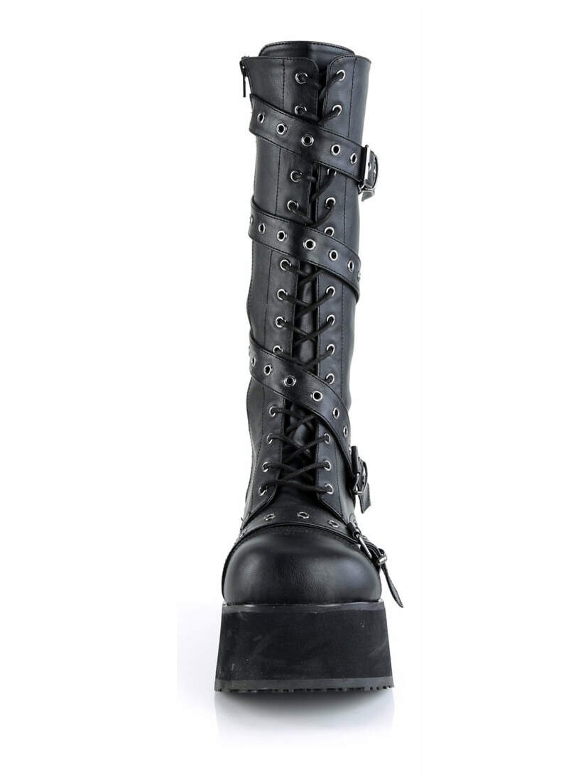 TRASHVILLE-520 men's 17 eyelet platform boots