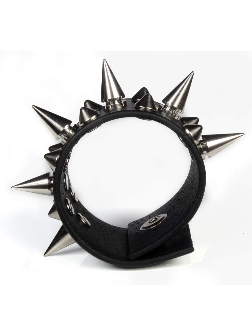 Warspike Leather Spike Wristband