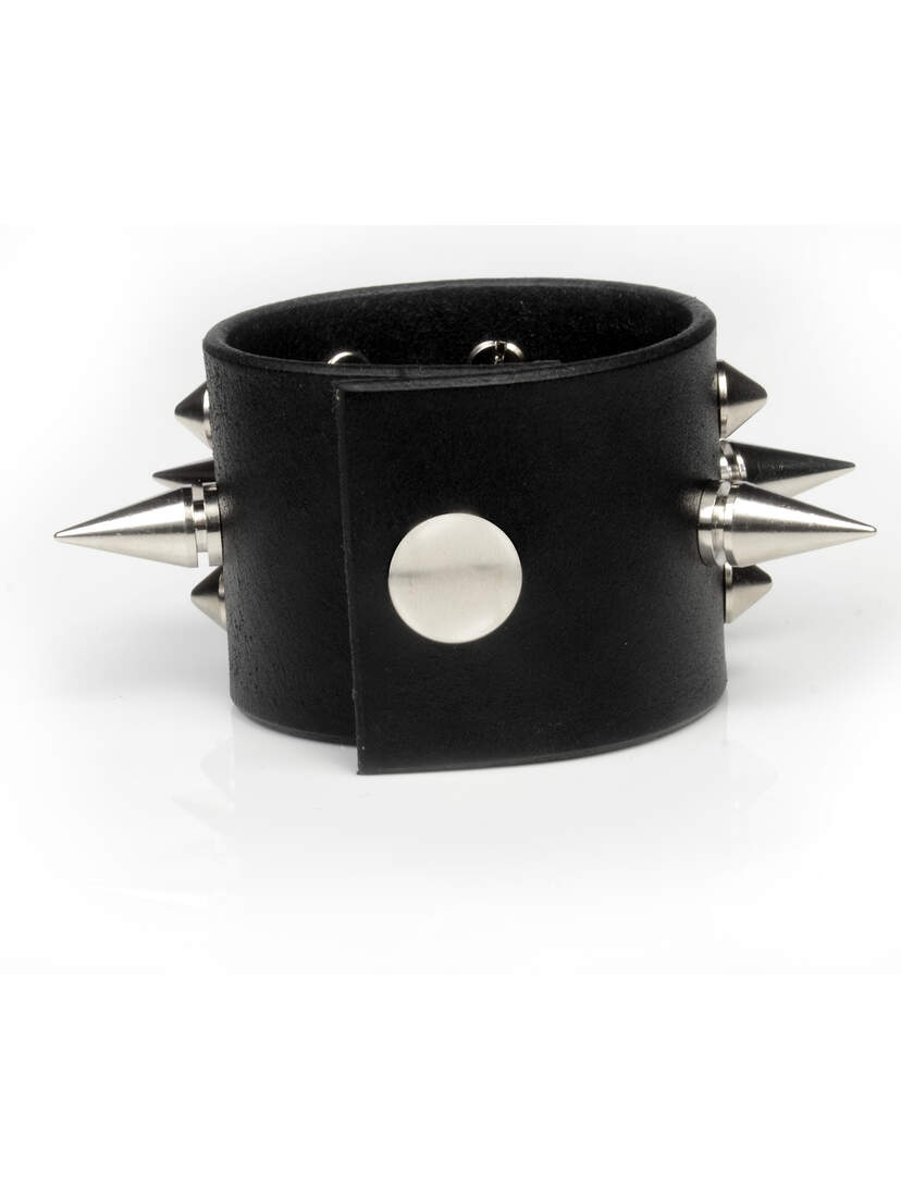 Warspike Leather Spike Wristband