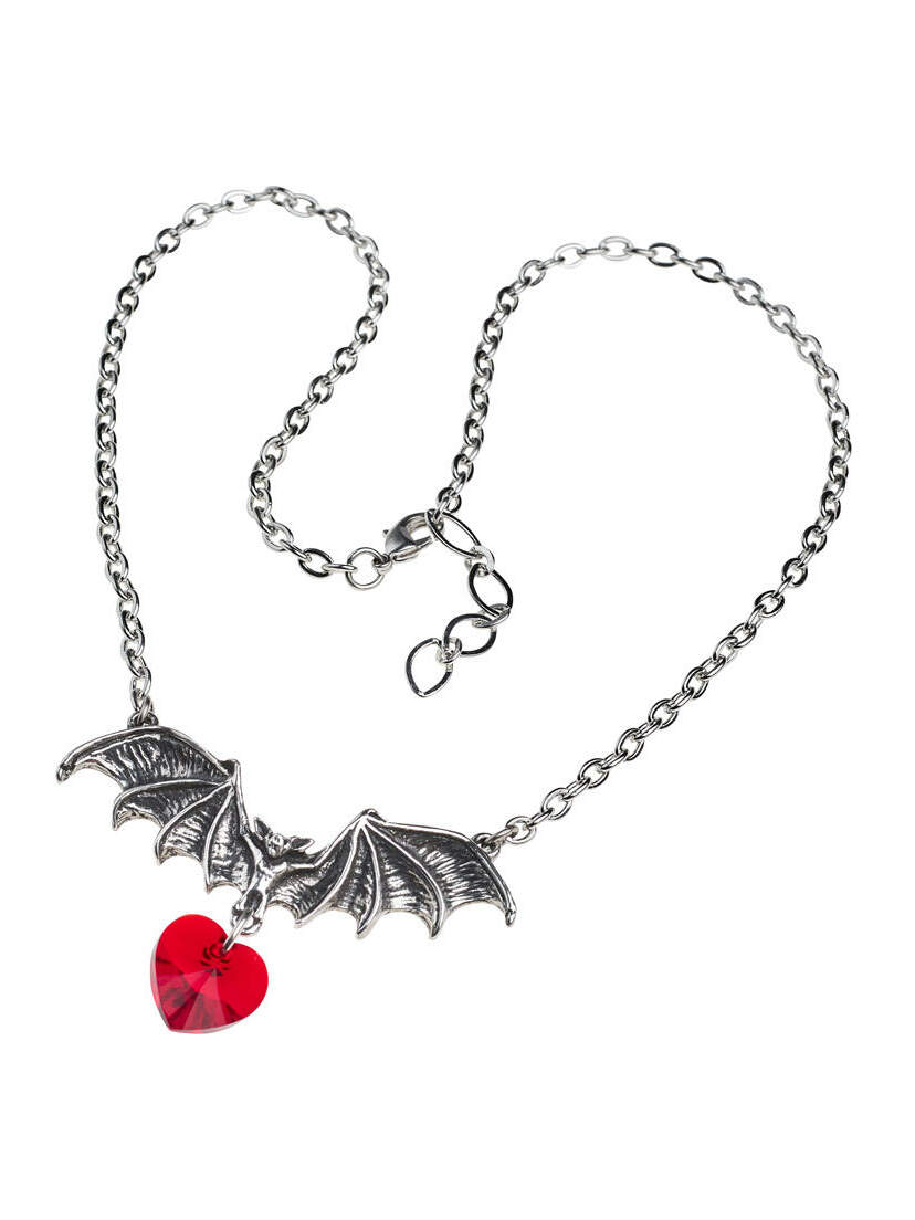 Vampire Loveheart Pendant Necklace