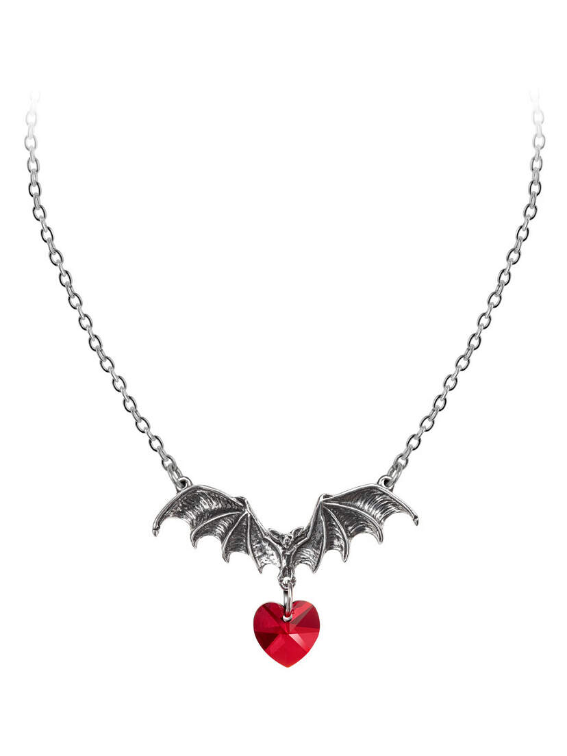 Vampire Loveheart Pendant Necklace