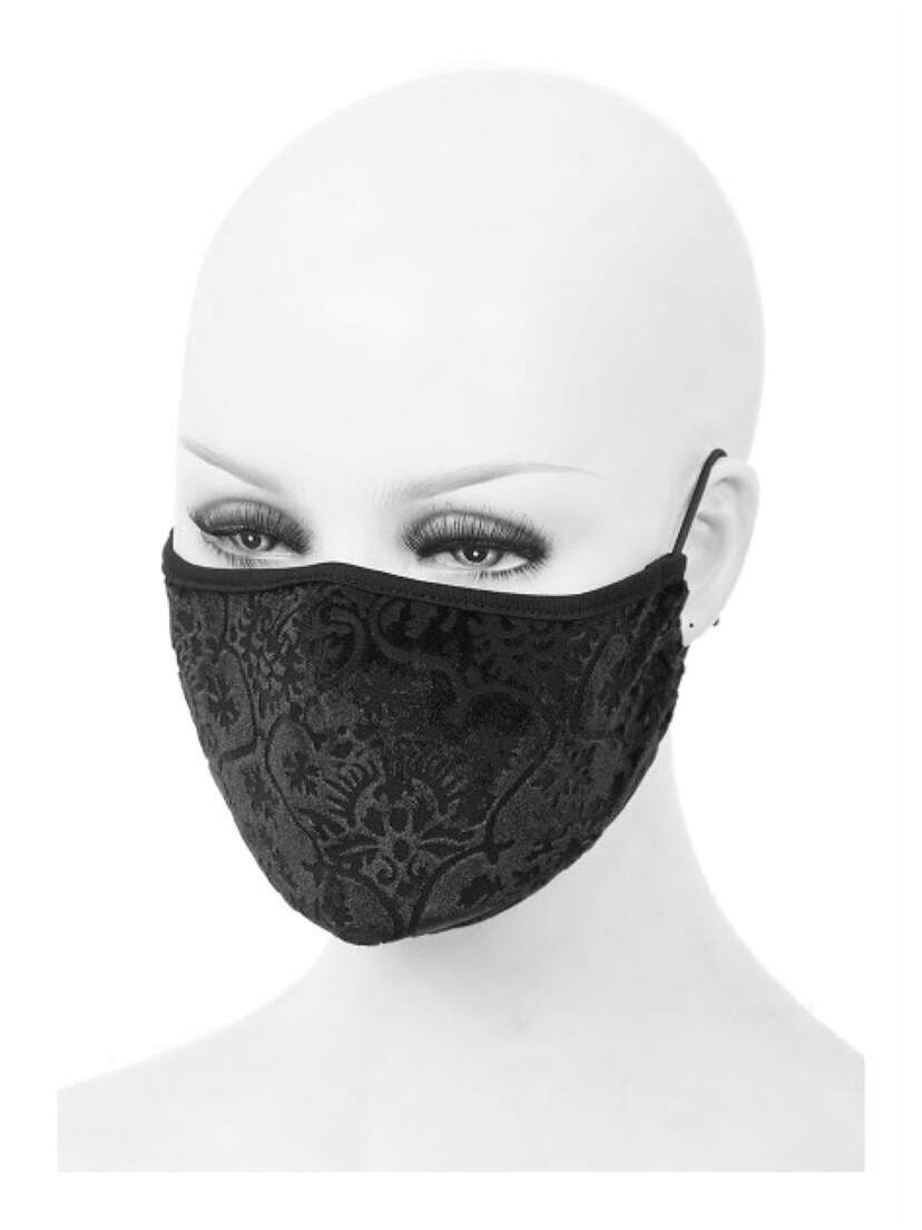 Gothic Velvet Face Mask - Non-Medical