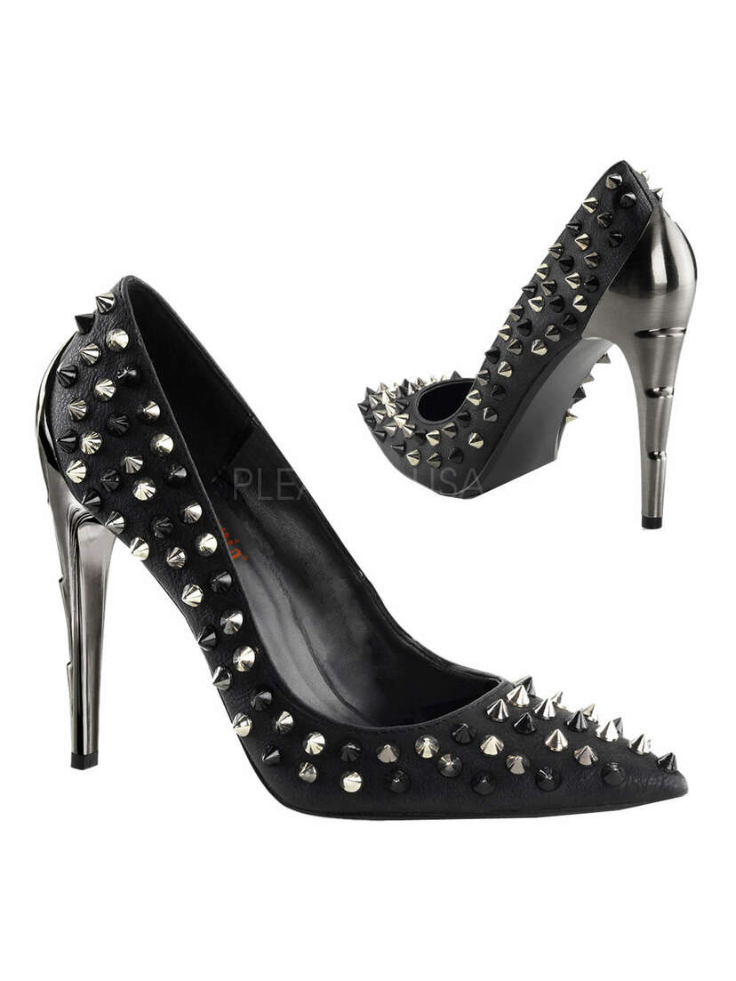 VOLTAGE-07 Spiky Pointy Heels