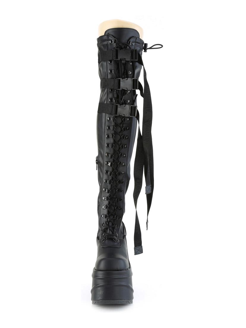 WAVE-315 Knee High Platform Boots