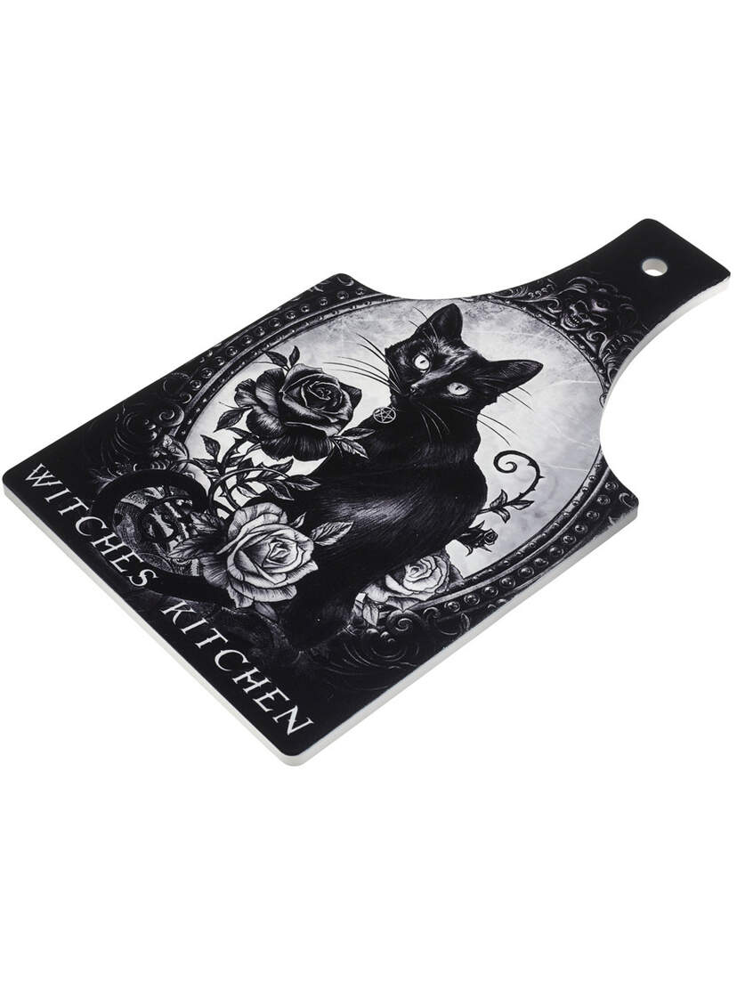 Cat's Kitchen Pasta Spoon for Gothic Culinary Adventures