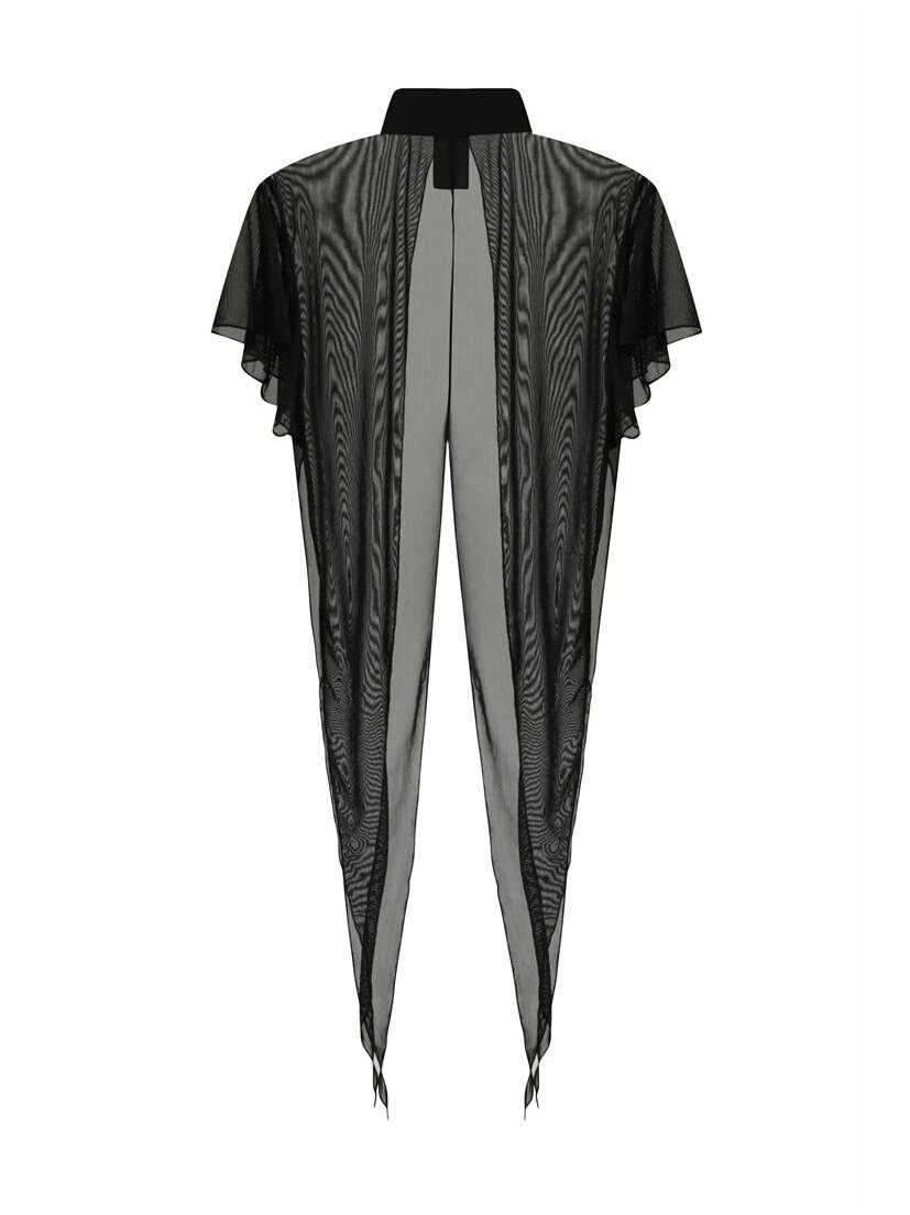 Zira black mesh bolero
