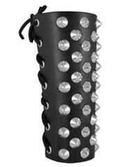 Gauntlet Leather Lace-Up Cone