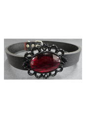 Product reviews for the Black Red Leather Filigree Choker