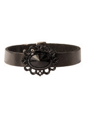 Product reviews for the Black on Black Filigree Leather Choker