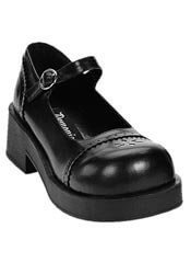CRUX-07 - Black Maryjane Shoes