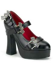DEMON-15 Black Bat Shoes