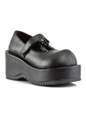 DOLLY-01 Black PU Shoes