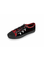 DEVIANT-05 Plaid Suede Sneakers