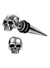 Tomb Skull Spike Earring Stud