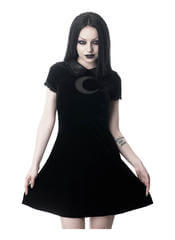Fang Shift Gothic Dress at Rivithead.com