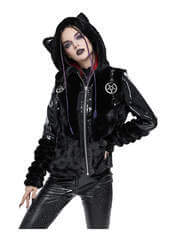 Hell Cat Jacket - Women's Gothic Coat