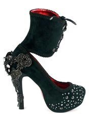 ISABELLADESTE Black Victorian Heels