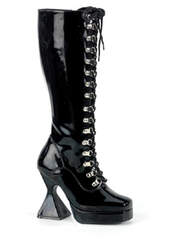 KINK Black Patent Boots