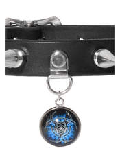 Product reviews for the Blue Biohazard Leather Choker