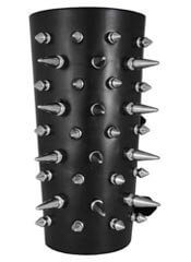 spiked arm gauntlets