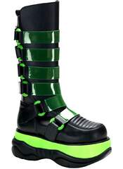 NEPTUNE-310UV Green Cyber Boots