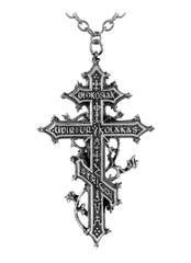 Balkan Revenant's Cross Pendant Necklace