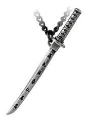 Bushido Samurai Sword Pendant Necklace