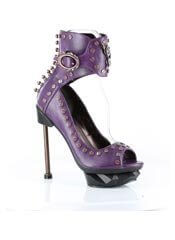 STEAMMACHINE Purple Stiletto Heels