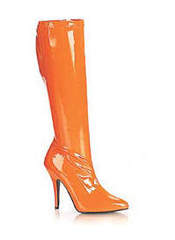 SEDUCE-2000 Orange Stretch Boots