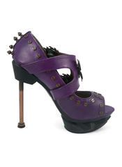 SKYCAPTAIN Purple Stilettos