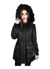 Unholy Trip Parka - Gothic Women's Coat | Rivithead.com