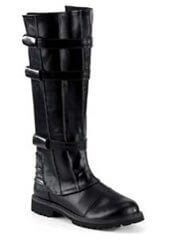 WALKER-130 Black Knee Boots