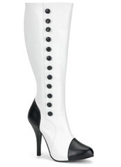 ARENA-208 White Black Boots