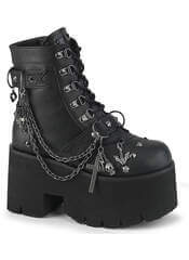 ASHES-52 Women's Gothic Platform Boots