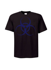 Product reviews for the Blue Biohazard T-Shirt