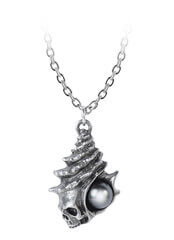 The Black Pearl of Plage Noire Pendant Necklace