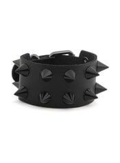 2 Row Black Cone Wristband