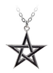 Black Star Pendant Necklace