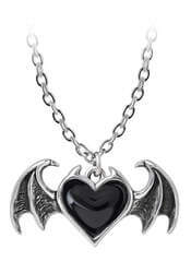 Blacksoul Bijou Pendant - Gothic Necklace with Black Heart.