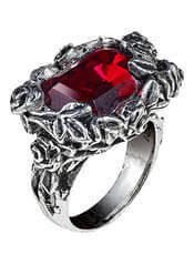 Blood Rose Gothic Ring