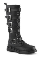 goth, industrial and punk combat boots