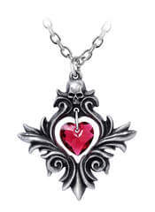 Bouquet of Love Gothic Pendant Necklace