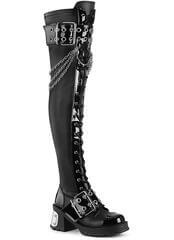 BRATTY-304 Over-The-Knee Gothic Platform Boots