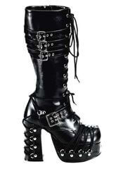 CHARADE-206 Boots Buckle Laceup