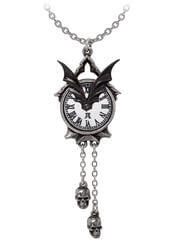 Chimes at Midnight Bat & Skull Necklace