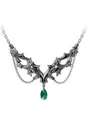 Churchyard Gothic Ivy Necklace