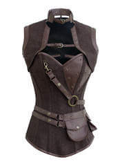 Steampunk Corsair Corset