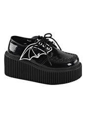 Demonia Bat Wing Creeper Shoes