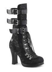CRYPTO-61 4 inch high heels by Demonia