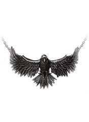Curse of Coronis: The Ultimate Raven Choker Necklace